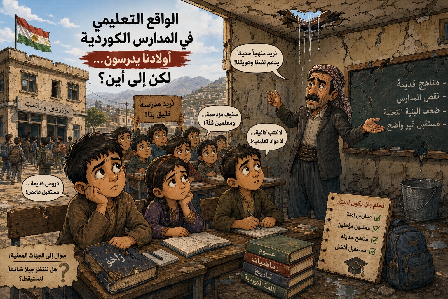 الواقع التعليمي في المدارس الكردية